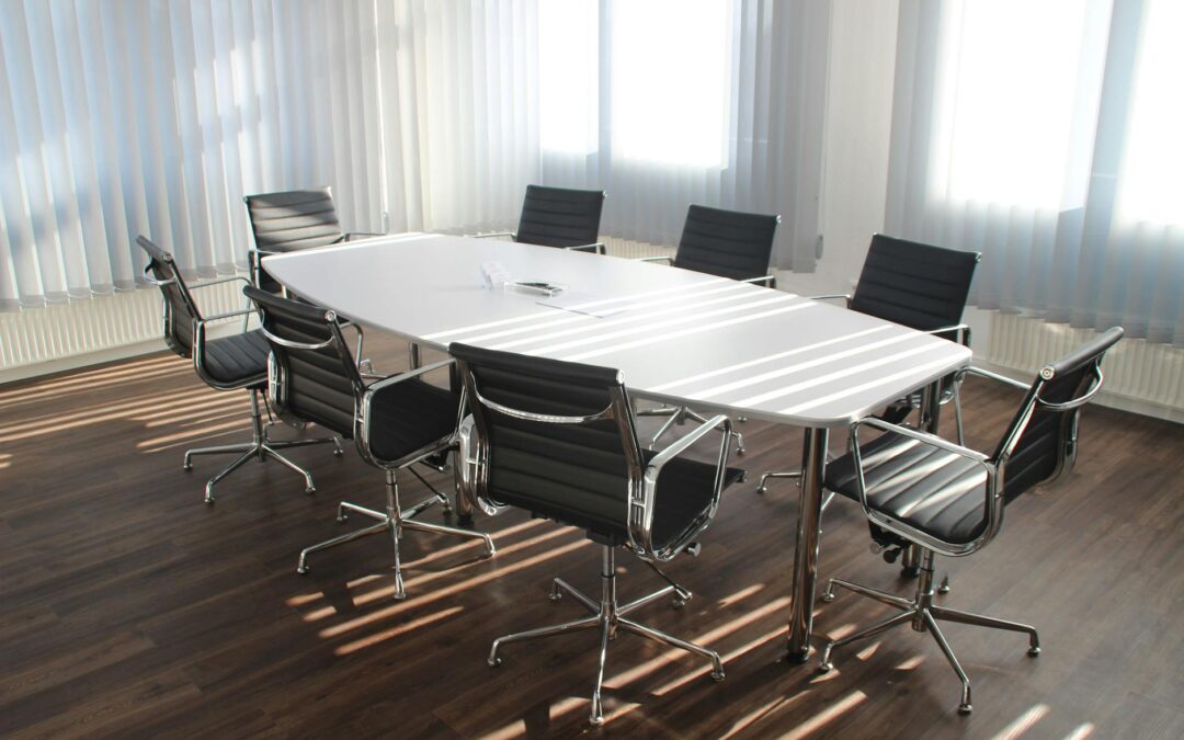 white wooden table with chairs set